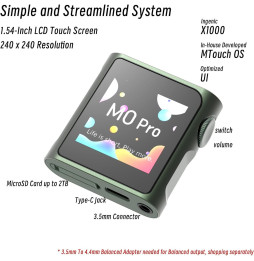 Shanling M0 Pro Mini Audio Player DAP
