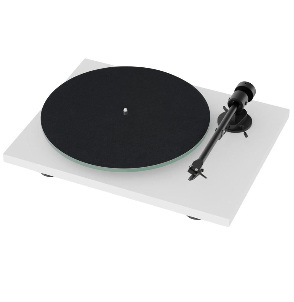 Pro-Ject T1 EVO Phono Turntable with Ortofon OM 10 Cartridge