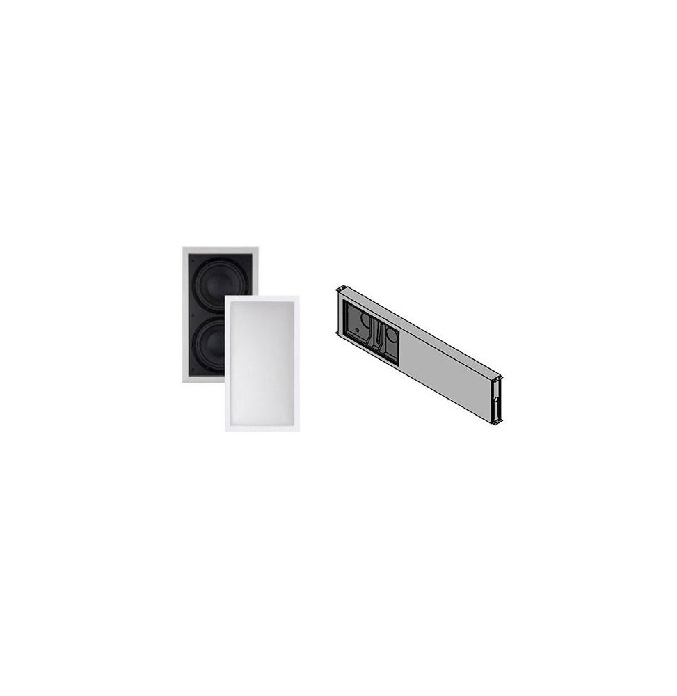 B&W ISW-4 In-wall Subwoofer Back Box B&W ISW-4 In-wall Subwoofer Back Box