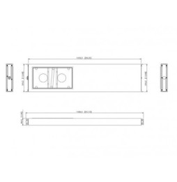 B&W ISW-4 In-wall Subwoofer Back Box
