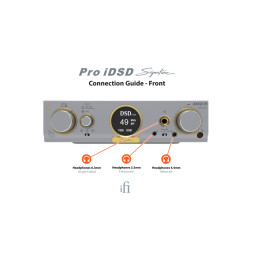 ifi Pro iDSD Signature DAC & Streamer & Headphone & Pre Amplifier