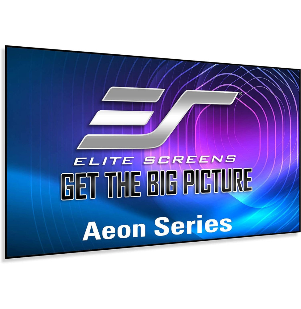 Elite Screen AR100H-CLR Aeon 100 Inch CLR Fixed Frame Projector Screen Elite Screen AR100H-CLR Aeon 100 Inch CLR Fixed Frame Projector Screen